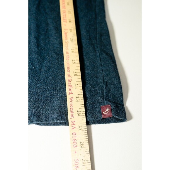 Alesbury M henley blue mens cotton long sleeve layering - Picture 5 of 7
